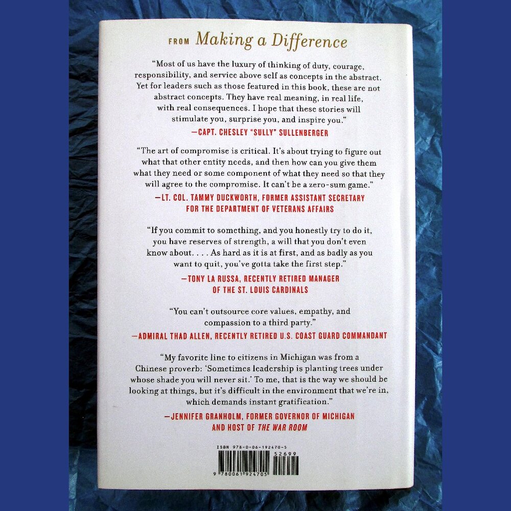 Book - Making a Difference: Stories of Vision and Courage from America's Leaders - Picture 16 of 16